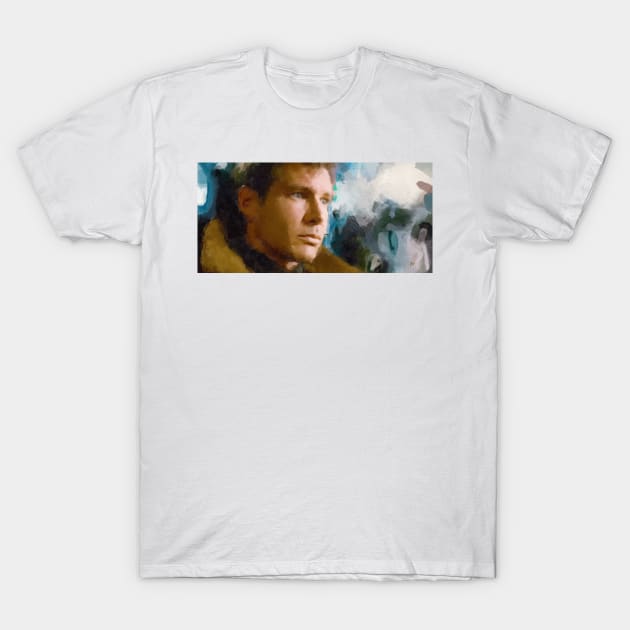 Blade Runner - Deckard Spinner T-Shirt by Blade Runner Thoughts